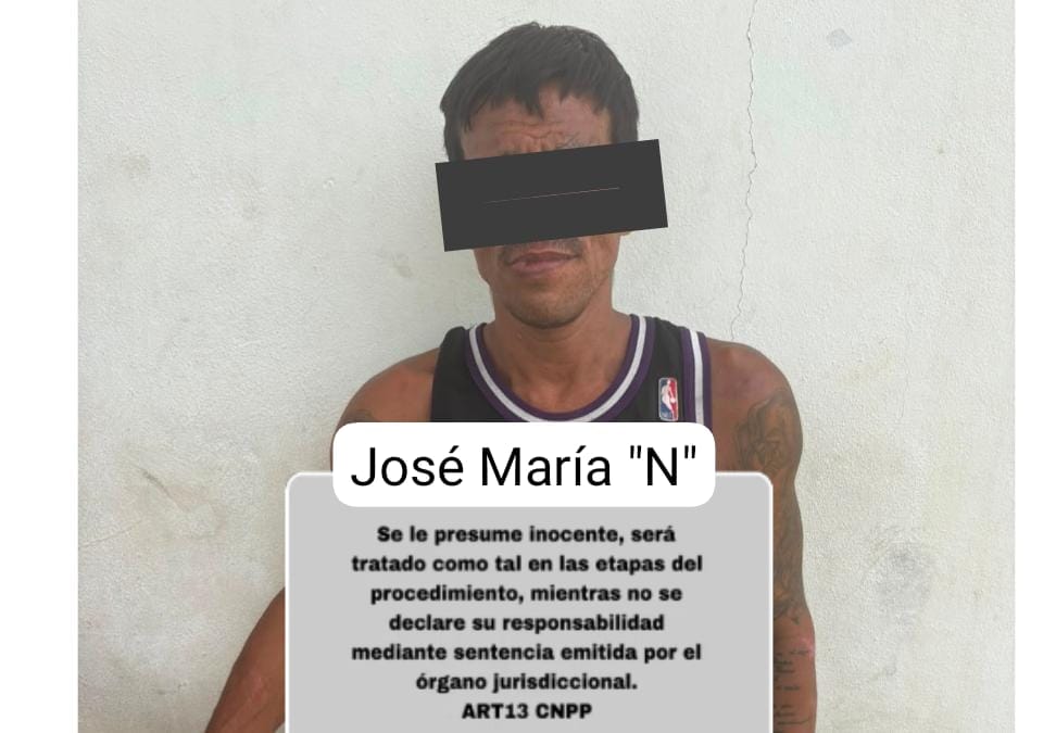 Detenido en Mazatlán
