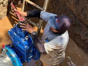 Suministro de agua en la Isla de la Piedra de Mazatlán