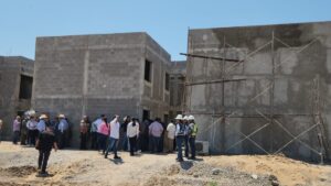 supervisa gobernadora de sinaloa viviendas del bienestar en el fuerte sinaloa
