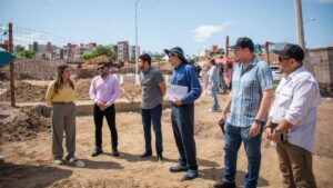 supervisan construccion de viviendas del bienestar en hacienda del valle culiacan sinaloa