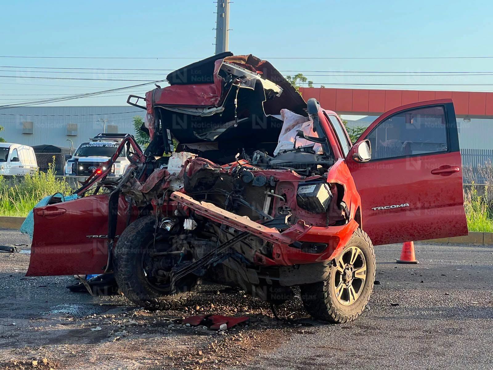 Tacoma accidente La Costerita