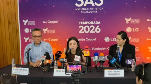 Anuncian la Temporada Otoño-Invierno 2026 de la SAS: cuatro espectáculos imperdibles en Culiacán