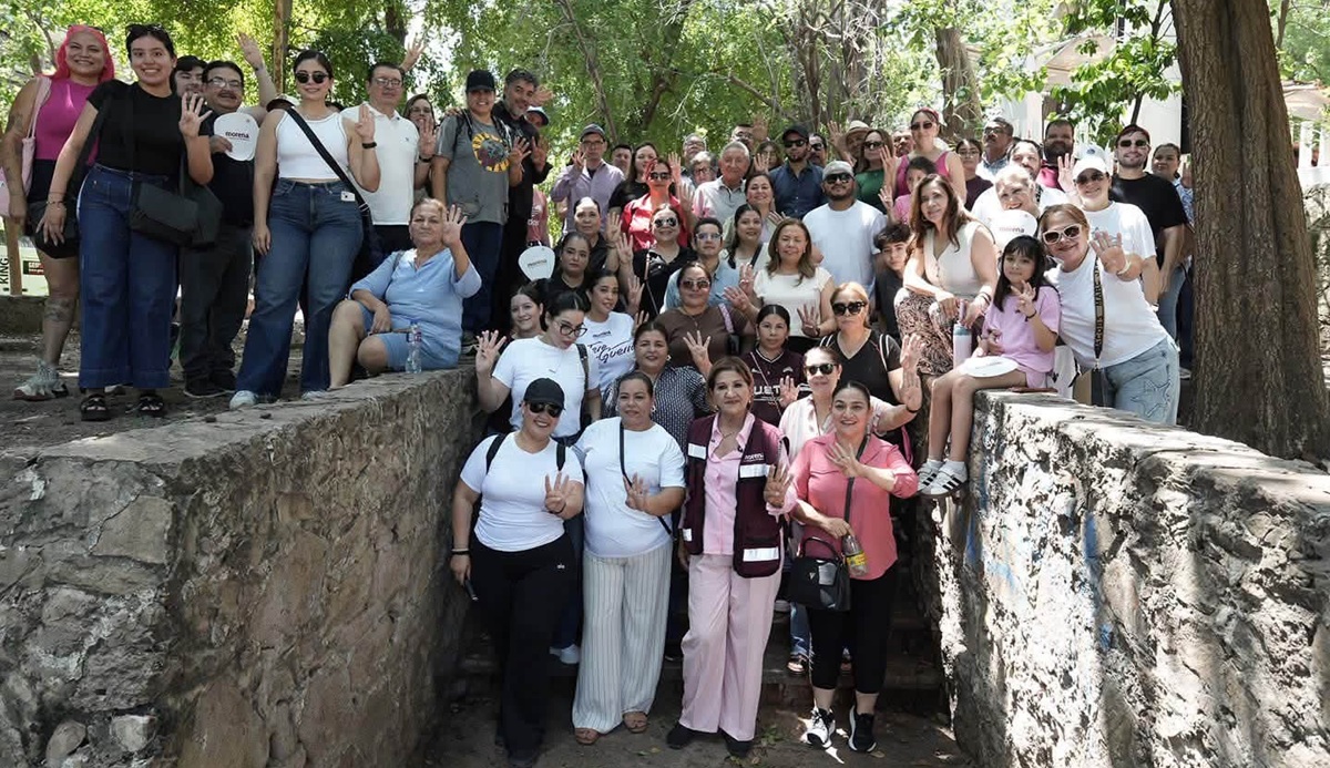 Tere Guerra se reúne con aspirantes de Morena y militantes en Culiacán