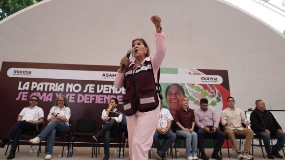 Tere Guerra llama a la unidad de Morena y reconoce pendientes de seguridad en Sinaloa