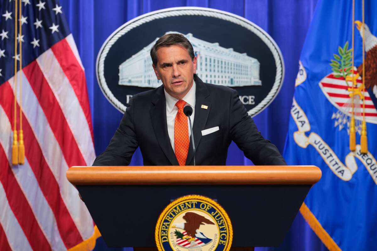 Todd Blanche, fiscal general de Estados Unidos