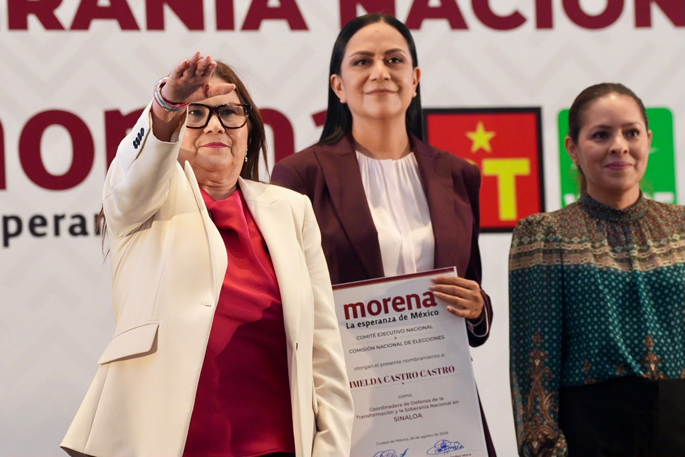 Es Imelda Castro la coordinadora de la 4T, futura candidata de Morena a la gubernatura de Sinaloa