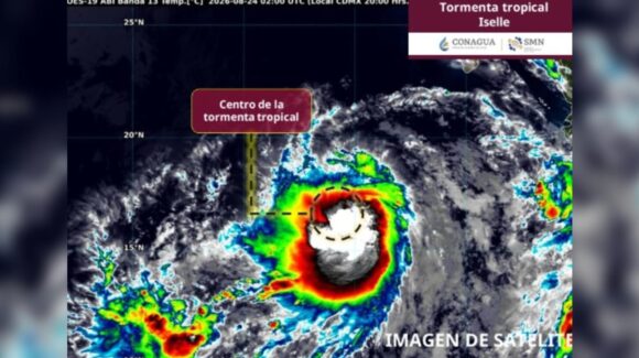 Huracanes 2026: Se forma la Tormenta Tropical Iselle en el Pacífico; esta es su trayectoria