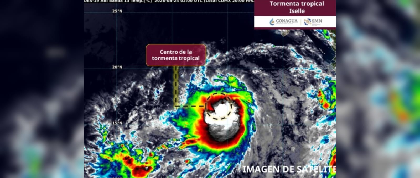 Tormenta Tropical Iselle