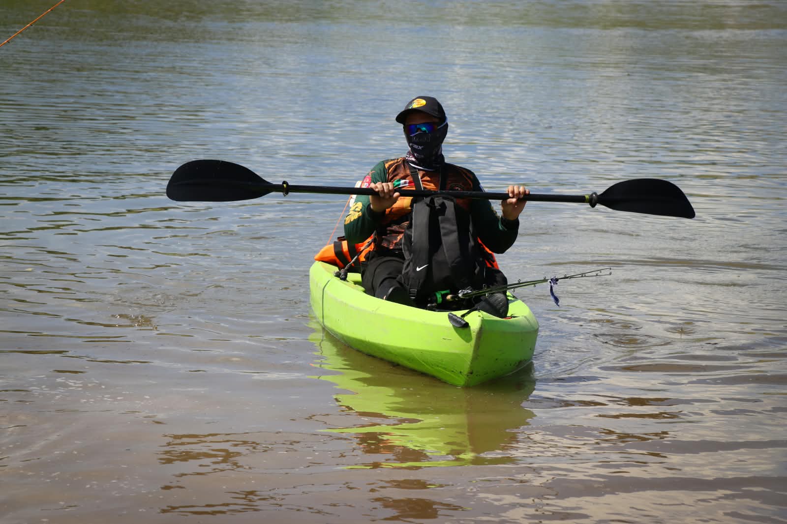 Torneo de pesca deportiva en la presa Bacurato, en Guasave