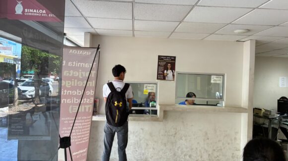Se prevé repunte de citas en trámites de tarjeta estudiantil en Sinaloa para finales de esta semana