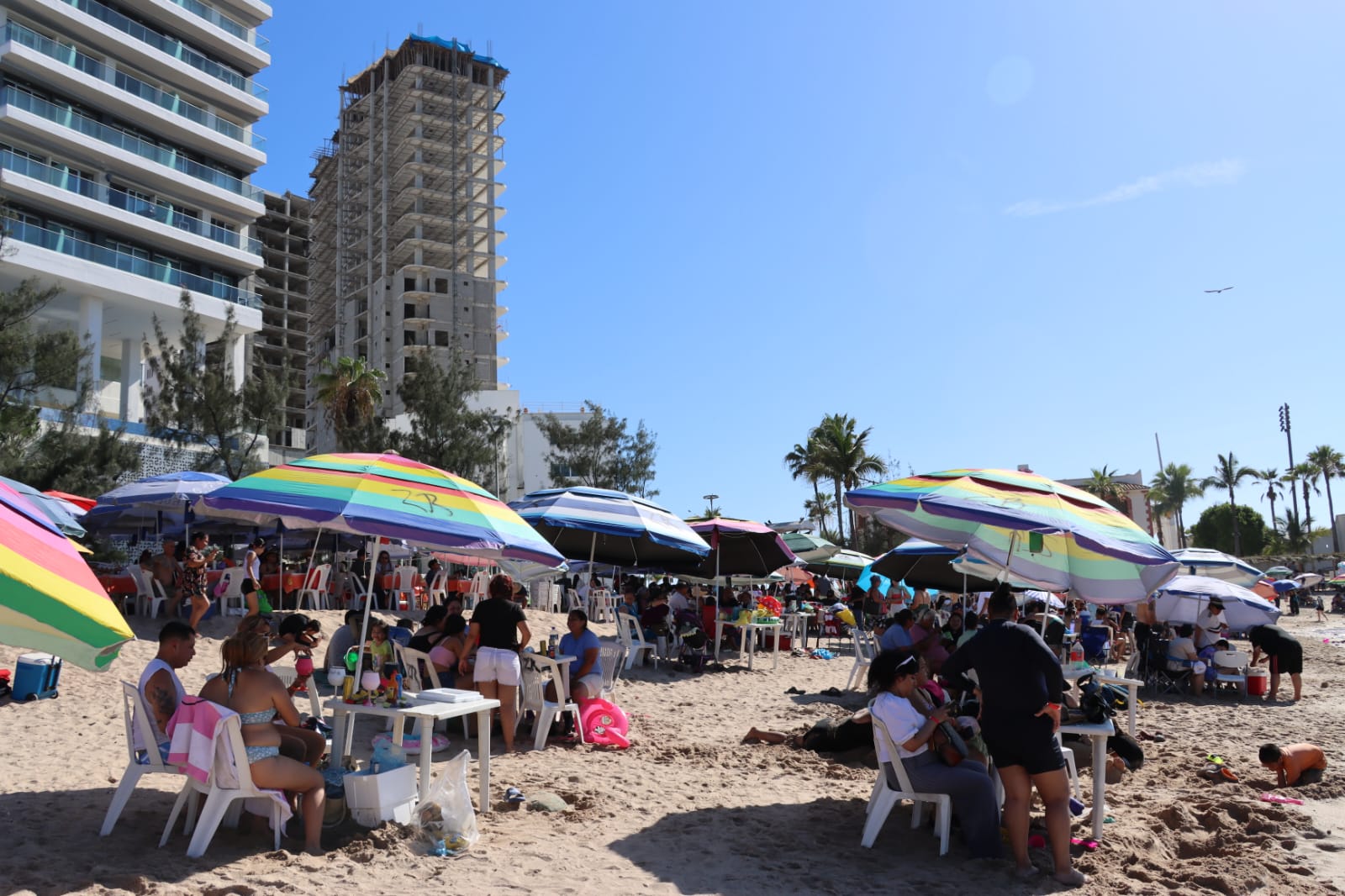 Turistas en Mazatlán