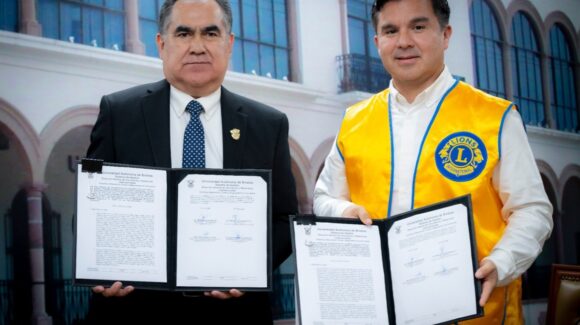 Firma la UAS convenio de colaboración con el Club de Leones Culiacán Rosales; impulsarán el bienestar social, la salud y la educación