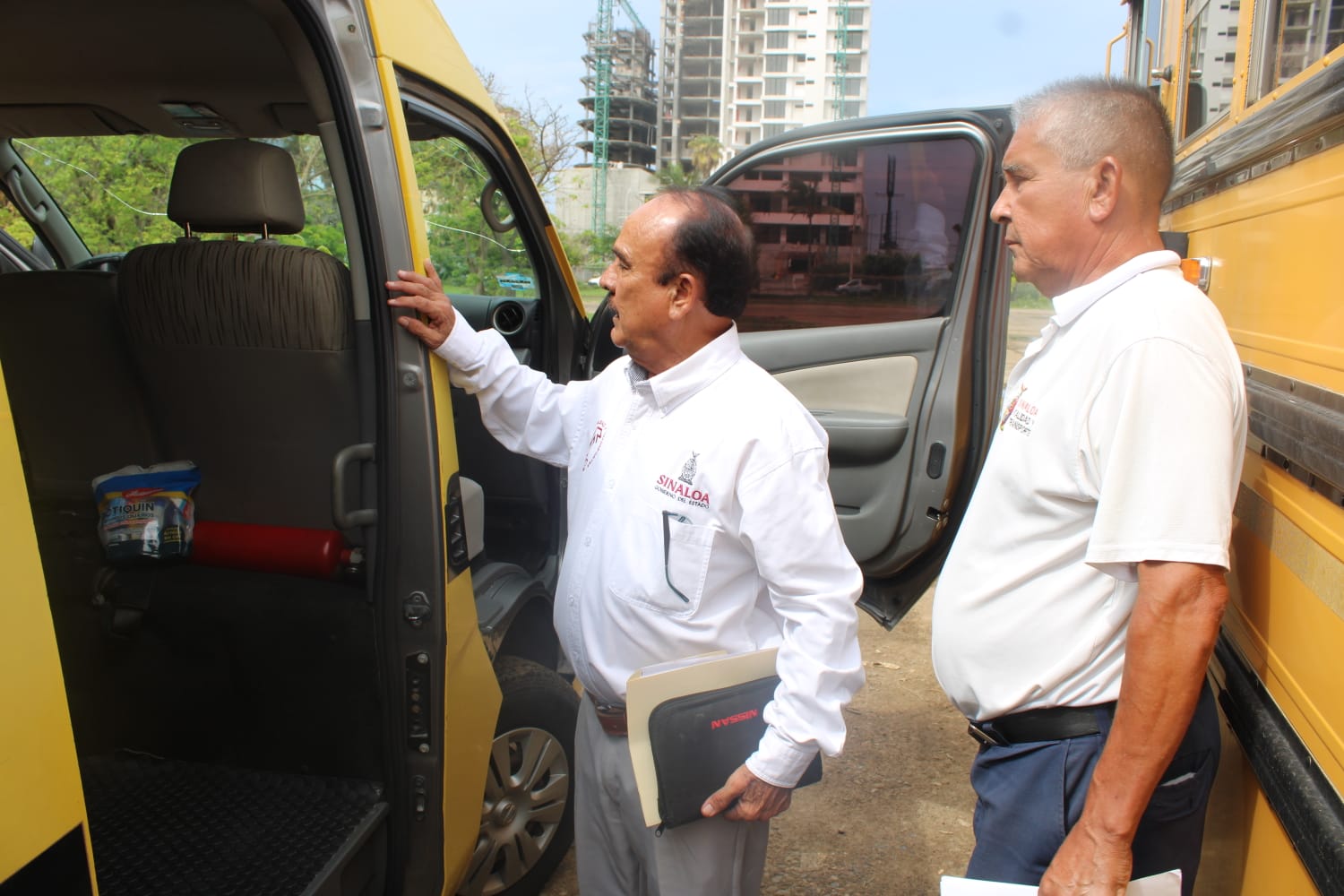 Unidades de transporte escolar en Mazatlán