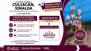 universidad nacional rosario castellanos extiende preinscripciones en culiacan