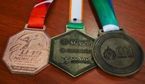 Medallas de voleibolistas sinaloenses