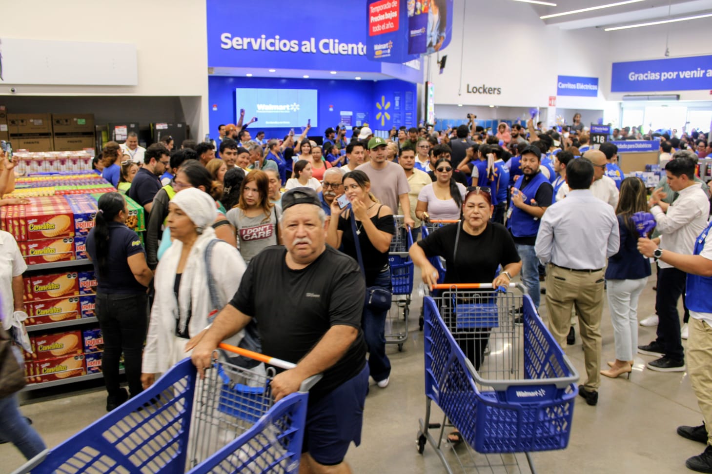 Inauguración Walmart Jaripillo, en Mazatlán