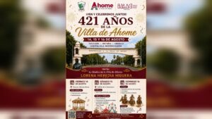 ya se vienen los festejos por el 421 aniversario de la villa de ahome sin