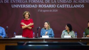 yeraldine bonilla hace entrega oficial de la universidad nacional rosario castellanos sede culiacan sin