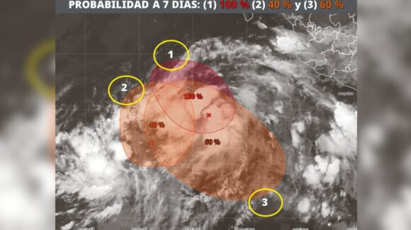 Huracanes 2026: ¡En vigilancia! Tres zonas de que pueden desarrollar ciclones tropicales en el Pacífico