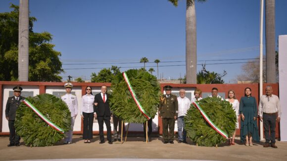 Inician en Ahome festejos patrios, se conmemora el 179 aniversario de la Gesta Heroica de los Niños Héroes de Chapultepec