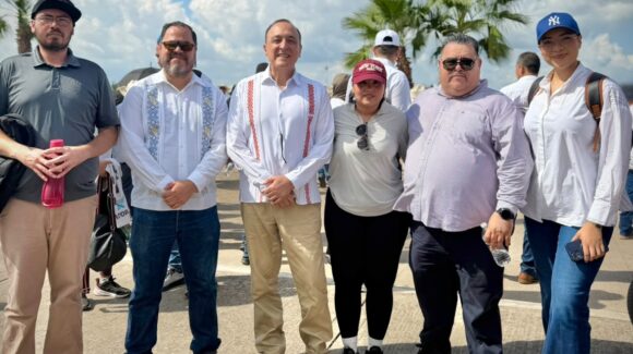 Alcalde de Ahome orgulloso por el segundo informe y la presencia de Claudia Sheinbaum que realizó en Sinaloa