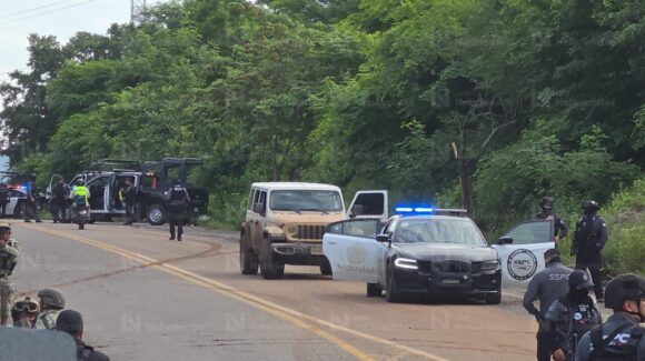 Atacan a balazos a ‘Los Harfuch’ y se desata enfrentamiento rumbo a Jesús María al norte de Culiacán; hay detenidos