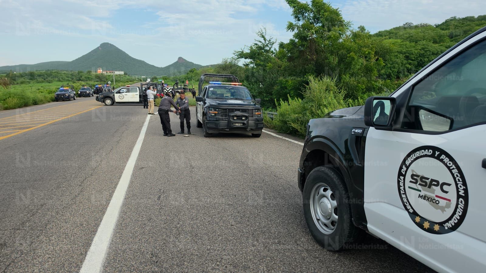 Atacan a balazos a Los Harfuch y se desata enfrentamiento rumbo a Jesús María