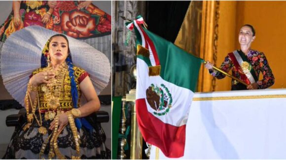 Atacan casa de Elvis Guerra, diseñador muxe que vistió a Sheinbaum en el Grito de Independencia