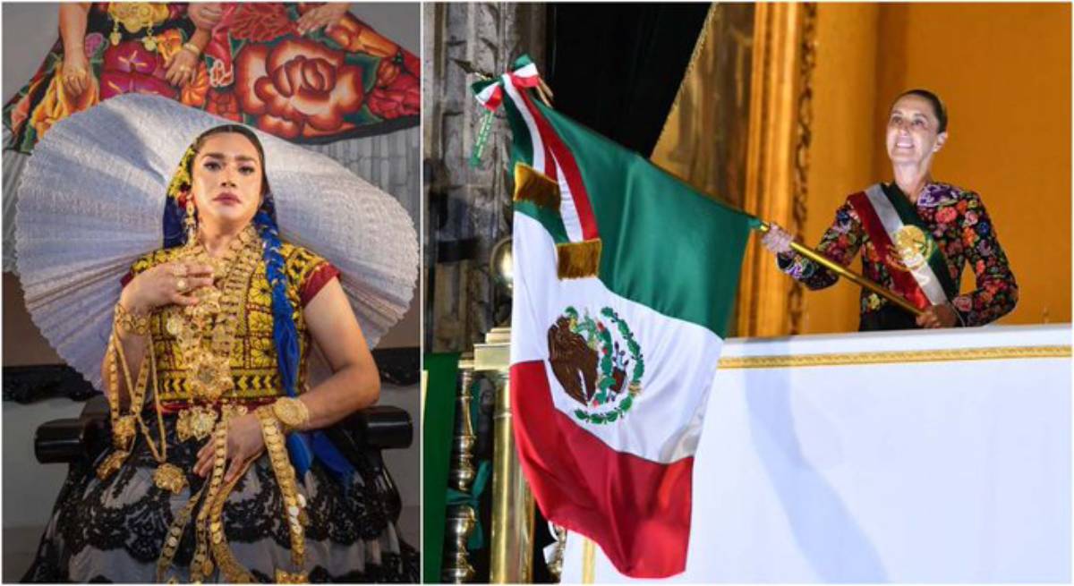 Atacan casa de Elvis Guerra, diseñador muxe que vistió a Sheinbaum