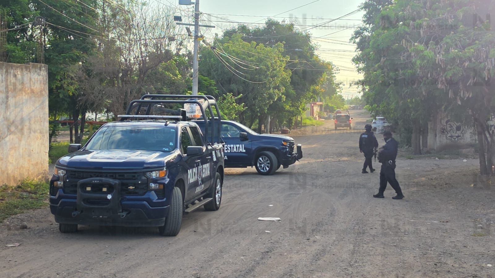 Atacan a policia en Aguaruto en Culiacán