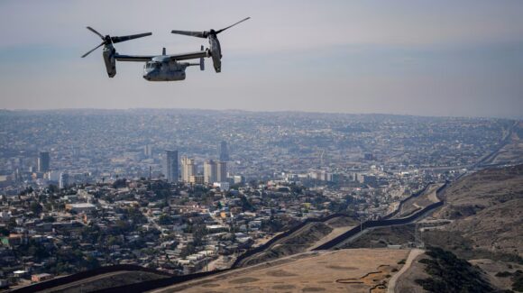 México y Estados Unidos lanzan operativo antidrones en la frontera; así funcionará “Águila Alta”