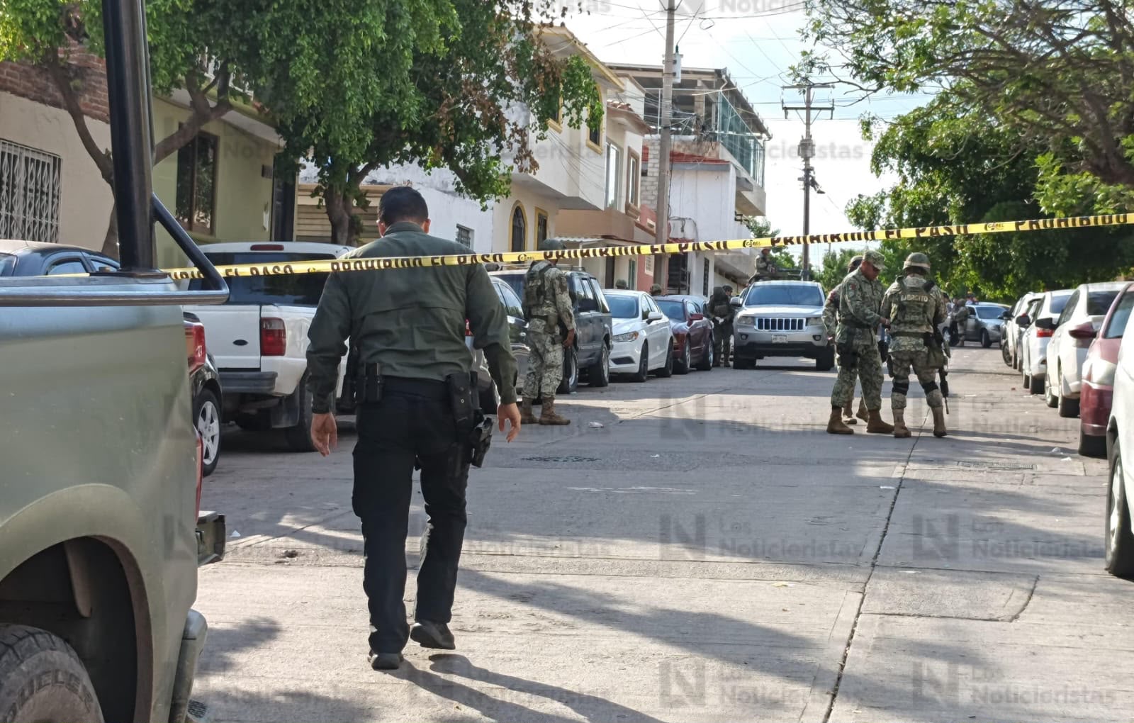 Balacera en el Infonavit Humaya
