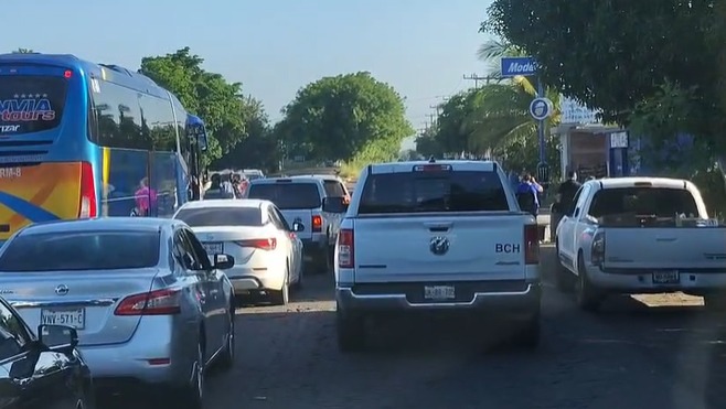 Bloqueos en Charay, El Fuerte