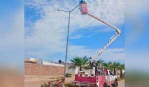 Aplican en Mazatlán 510 mil pesos en el cambiado alumbrado público con 119 nuevas luminarias LED; aquí las colonias beneficiadas