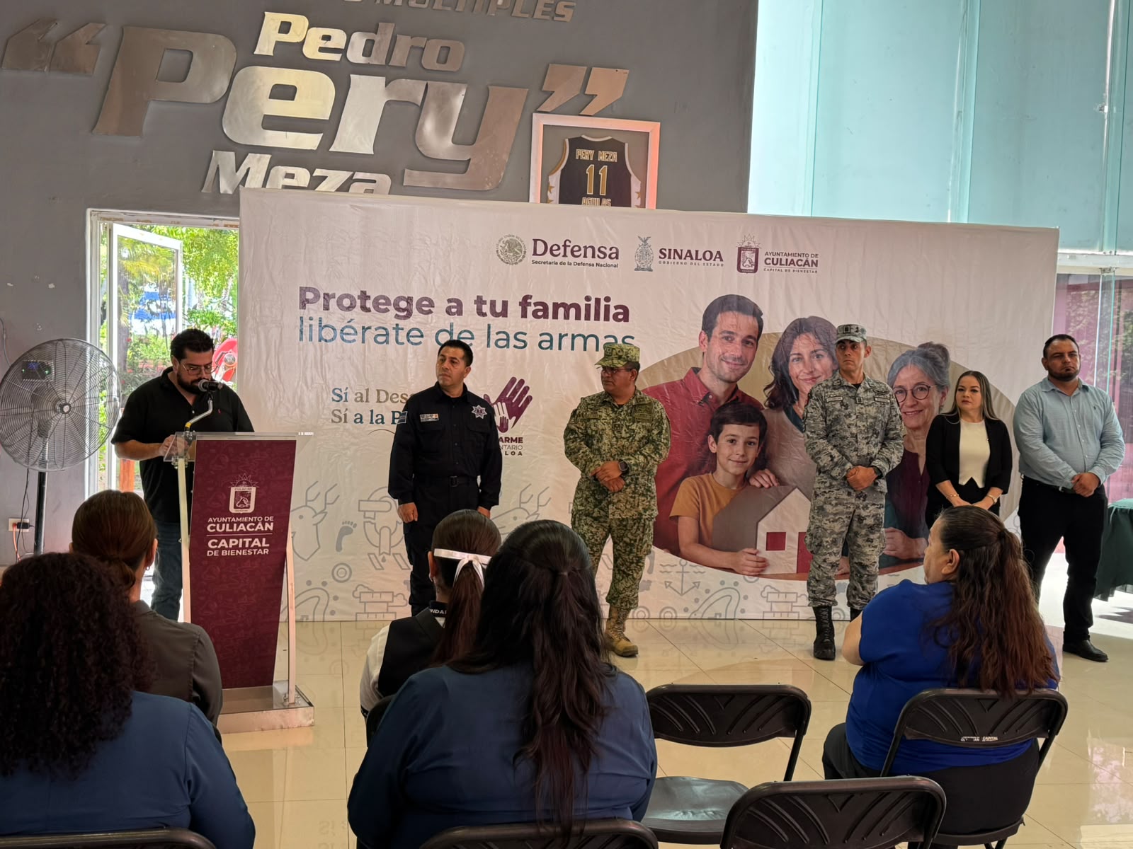 Campaña de desarme voluntario en Culiacán