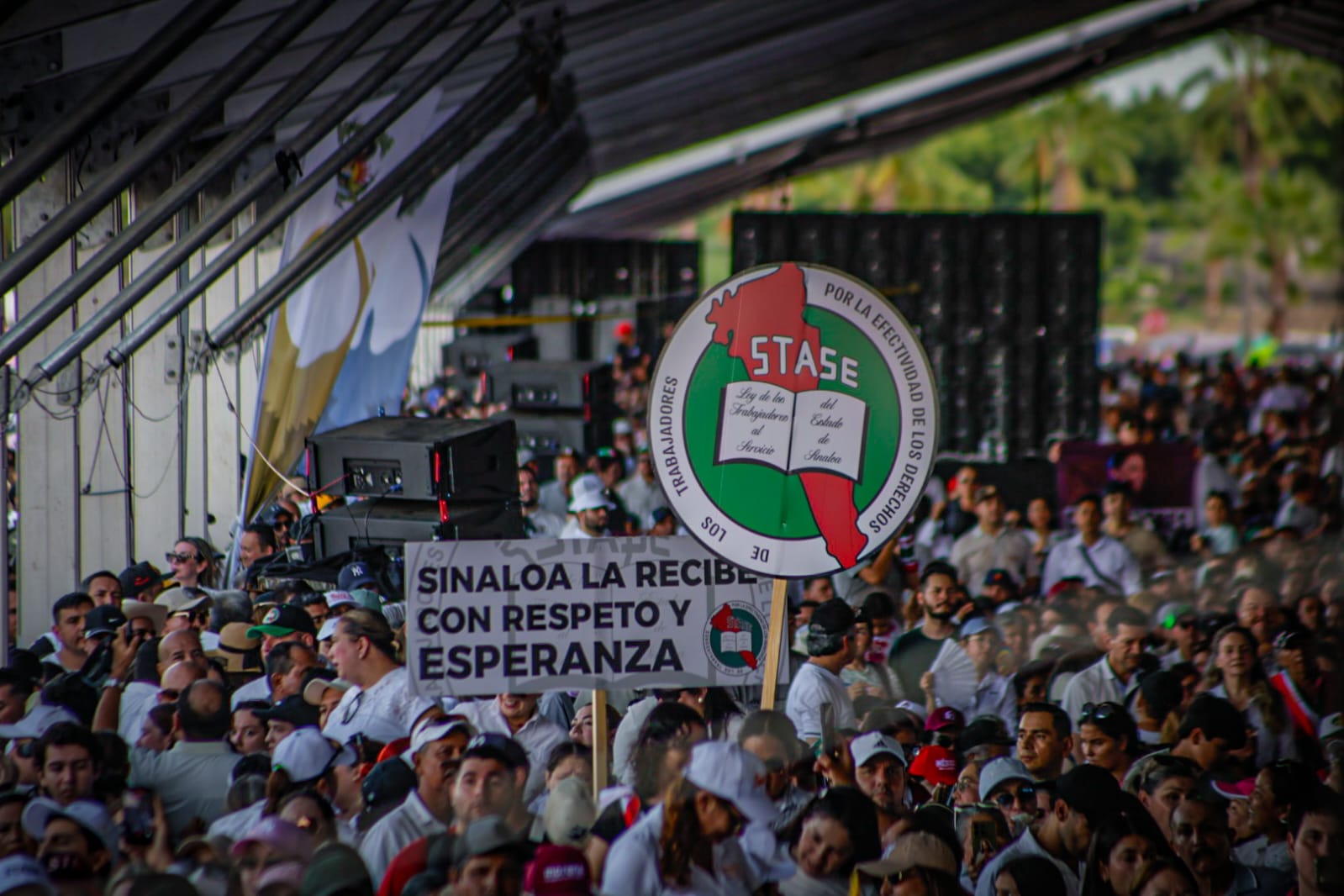 Claudia Sheinbaum presenta su segundo informe en Culiacán, Sinaloa
