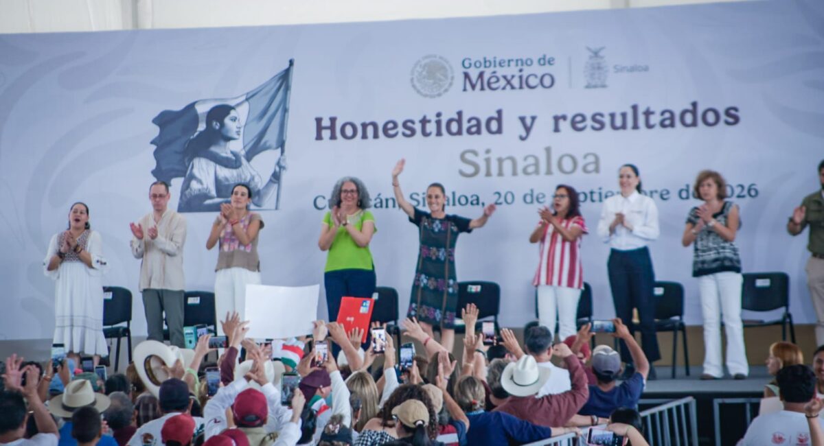 Sheinbaum destaca obras carreteras, hídricas y portuarias en Sinaloa; inversiones alcanzan miles de millones