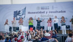 Sheinbaum destaca obras carreteras, hídricas y portuarias en Sinaloa; inversiones alcanzan miles de millones