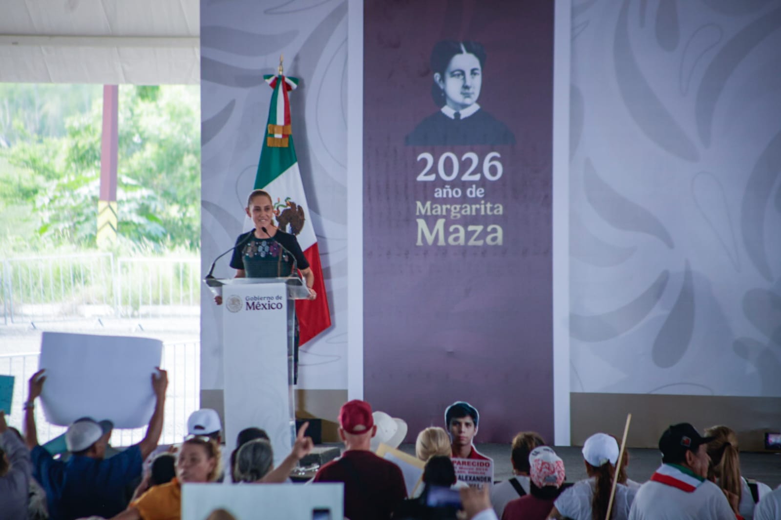 Claudia Sheinbaum presenta su segundo informe en Culiacán, Sinaloa