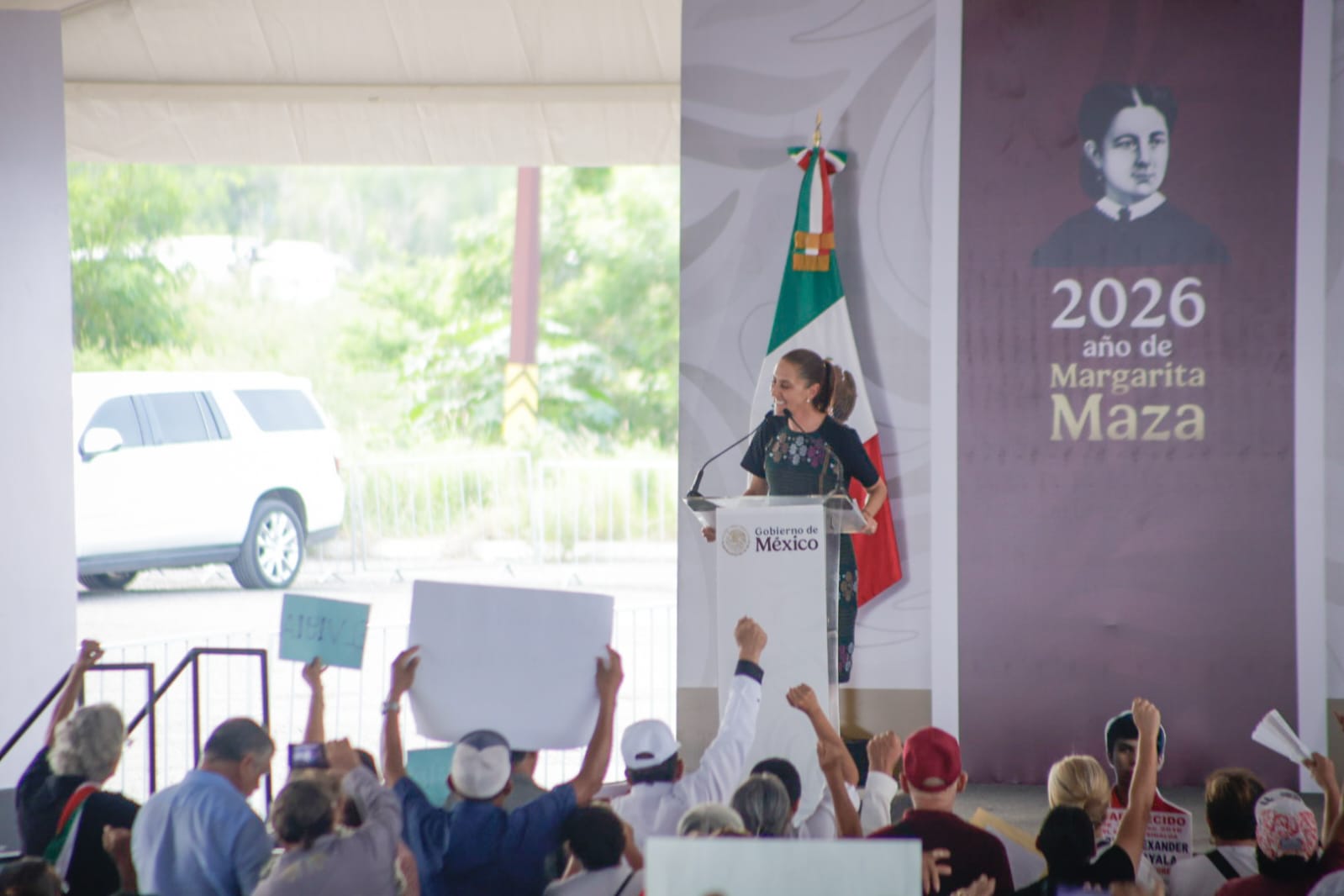 Claudia Sheinbaum presenta su segundo informe en Culiacán, Sinaloa