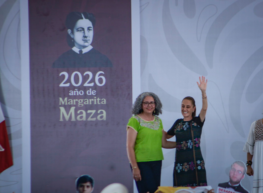Claudia Sheinbaum y Graciela Dominguez en Culiacán
