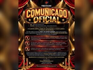 Comunicado nueva administración del Palenque