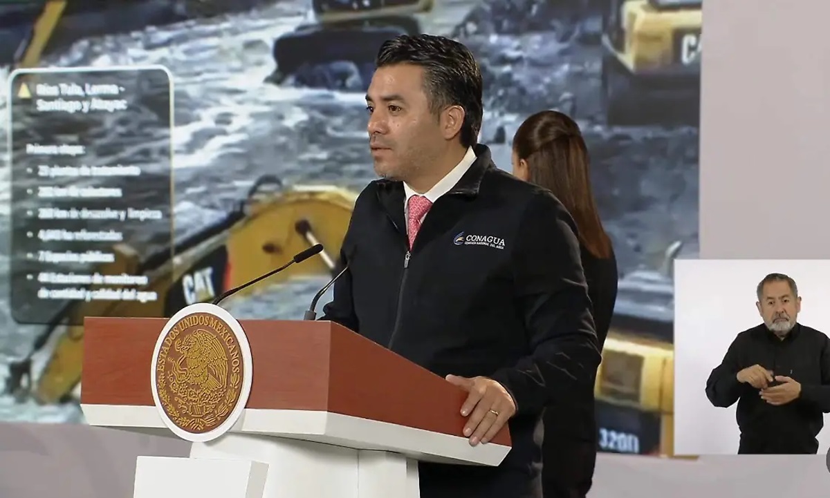 Conagua presenta avances en obras hidráulicas