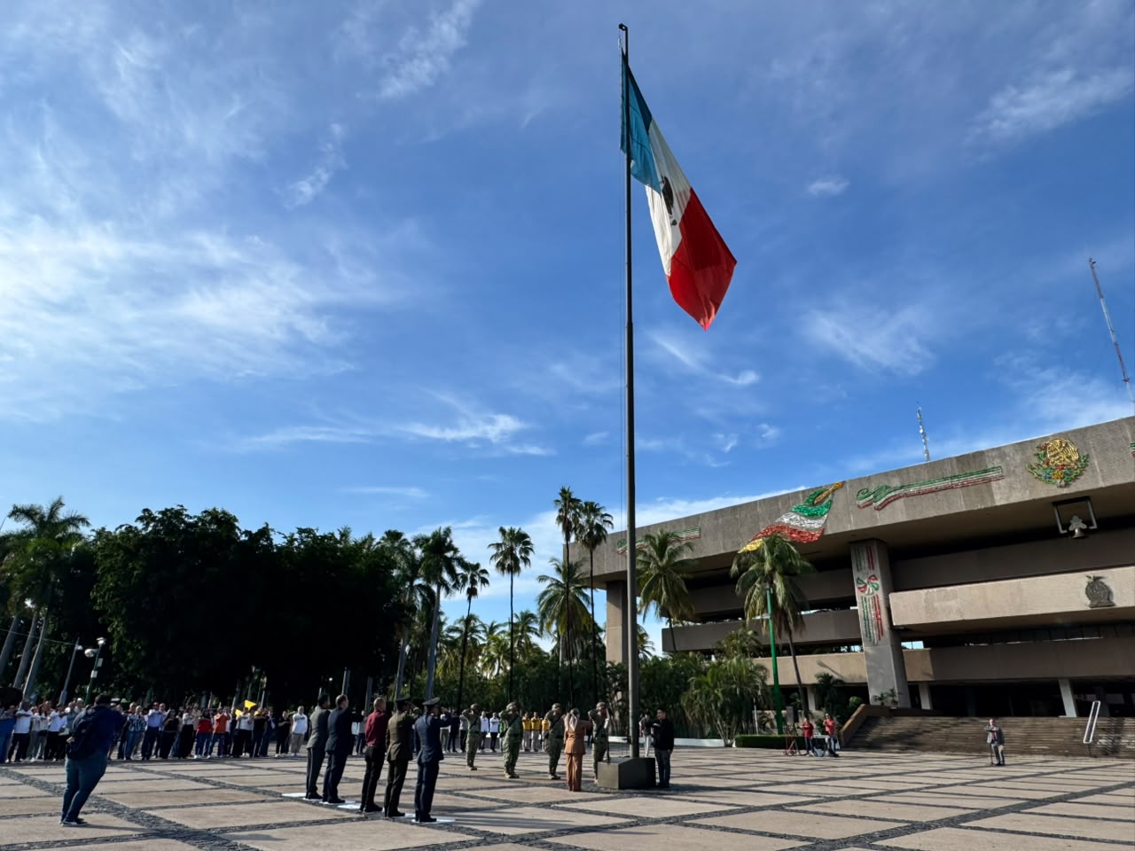 Conmemoran en Culiacán el 205 aniversario de la Consumación de la Independencia de México