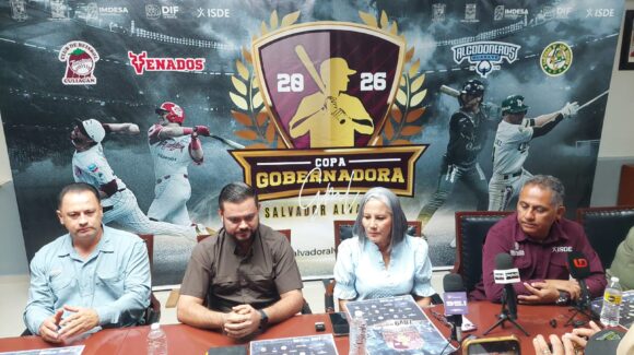 ¡Se prenderá el diamante! Cuatro equipos de la LMP disputarán la Copa Gobernadora en Guamúchil; lo recaudado será destinado a tres causas sociales