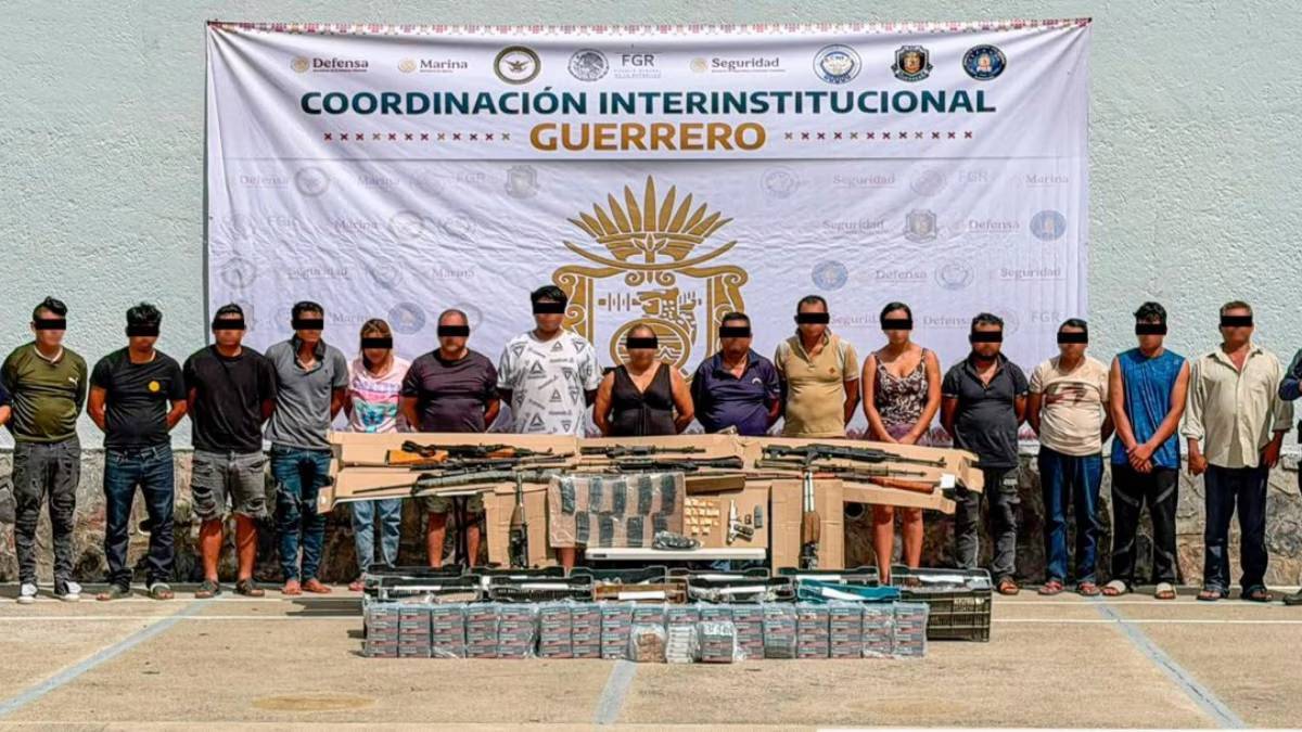 Detienen a 16 integrantes de Los Ardillos