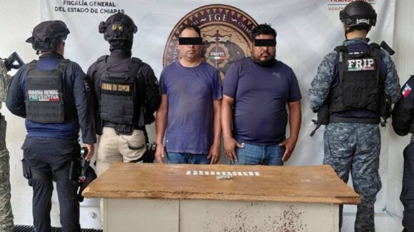 Detienen a 57 personas y aseguran más de 5 mil dosis de droga en Chiapas