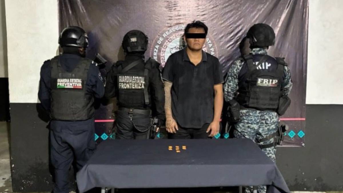 Detienen a 57 personas y aseguran más de 5 mil dosis de droga en Chiapas