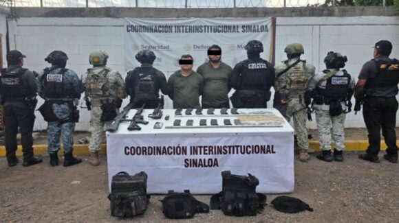 Detienen a dos integrantes de “Los Menores” vinculados al secuestro de mineros en Sinaloa