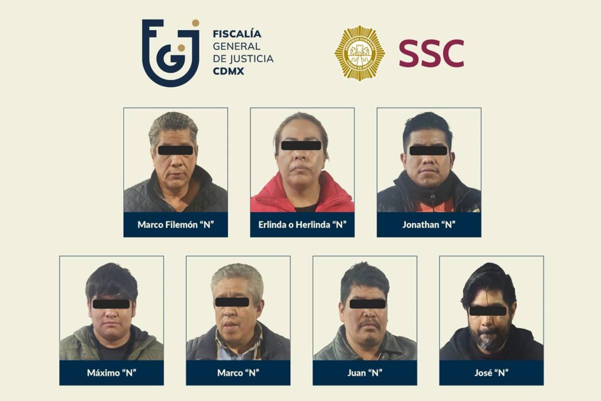 Detienen a ocho por despojo en Azcapotzalco, CDMX